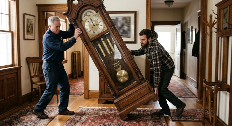Grandfather Clock Moving in Charlotte, NC